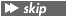 skip/���[�r�[���ȗ�����B